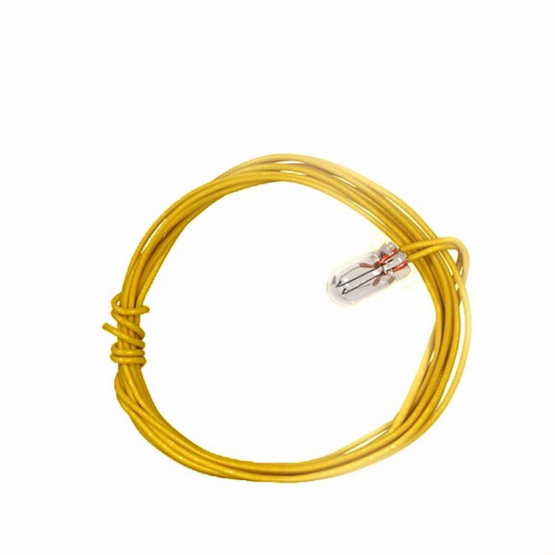 Ampoule précablée 16 volts 30mA diamètre 3.2mm -Toutes échelles-VIESSMANN 3505