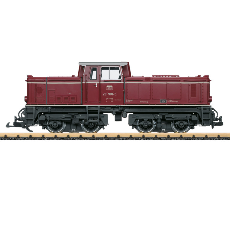 LGB 26450 - Locomotive diesel BR 251 901-5, livrée rouge ancien, RüBB