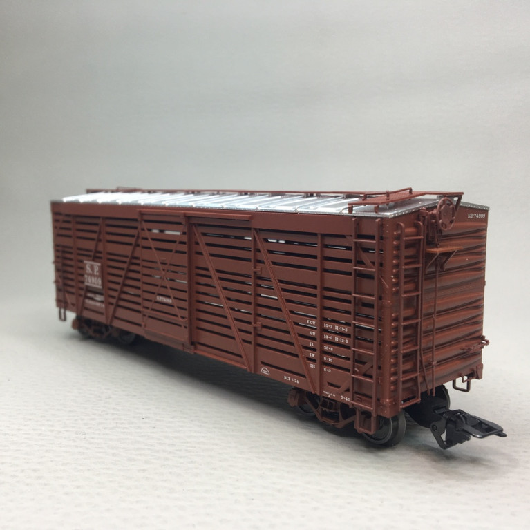 TRIX 24915 - Coffret de 5 wagons de fret, 3 boxcars + 1 stockcar + 1 wagon-citerne, Southern Pacific (USA)