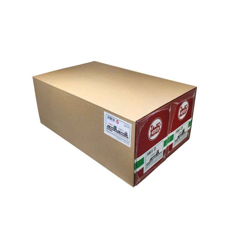 LGB 45925 - Coffret 2 wagons porte-conteneurs, Coop® motifs « Edellieschen » et « Schefflera » RhB