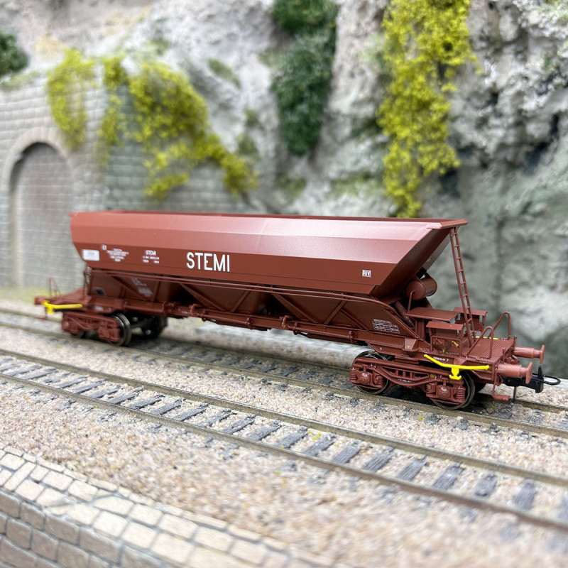 Wagon trémie EX Type 1 « STEMI », SNCF, Ep. IV - REE MODELES WB-861 - HO 1/87