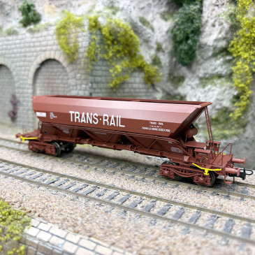 Wagon trémie EX Type 1, « TRANSRAIL », SNCF, Ep. IV - REE MODELES WB-865 - HO 1/87