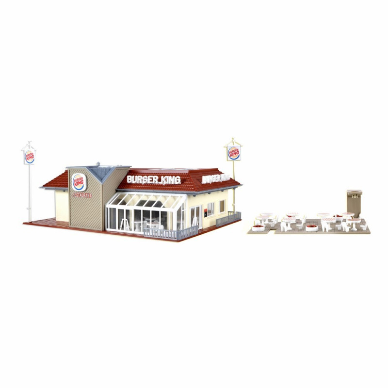 Restaurant Burger King maquette à monter -HO-1/87-VOLLMER 43632