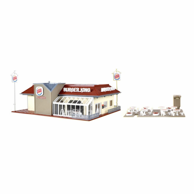 Restaurant Burger King maquette à monter -HO-1/87-VOLLMER 43632