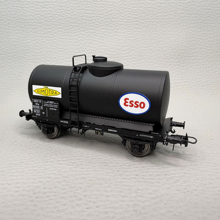 Wagon citerne pétrole « SIMOTRA-ESSO », SNCF - REE MODELES WB-873