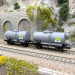Coffret de 2 wagons citernes pétrole « BP », SNCF, Ep. III - REE MODELES WB-876 - HO 1/87