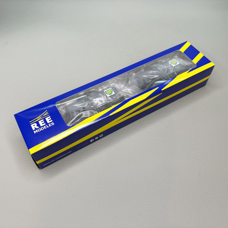 Coffret de 2 wagons citernes pétrole « BP », SNCF - REE MODELES WB-876
