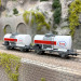 Coffret de 2 wagons citernes pétrole « ESSO », SNCF, Ep. IV - REE MODELES WB-878 - HO 1/87