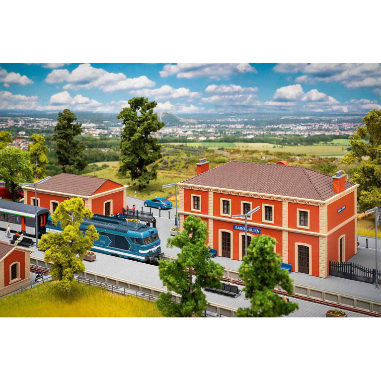 Coffret, gare de Saint-Julien - Faller 190466 - HO 1/87
