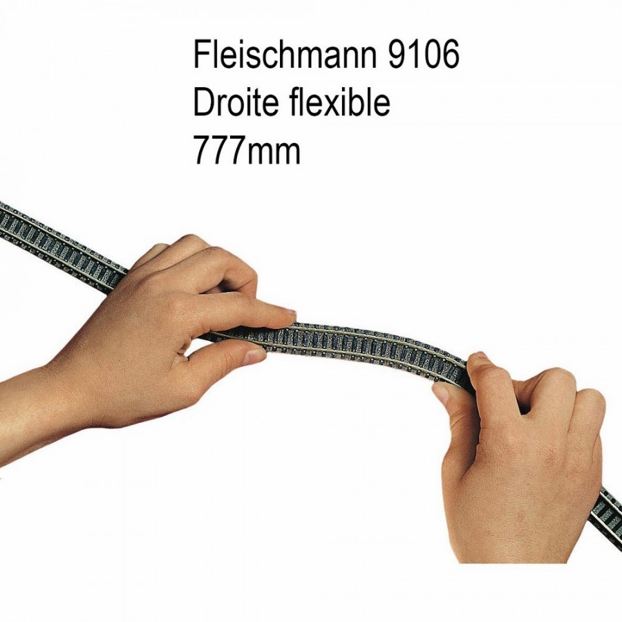 Rail profi flexible 777mm à ballast-N-1/160-FLEISCHMANN 9106