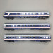 MARKLIN 43826 - Coffret 3 voitures voyageurs,  voiture-pilote Bnrdzf 463.0 + 1 ABnrz 403.4 + 1 Bnrz 450.3, TRI