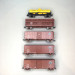 TRIX 24915 - Coffret de 5 wagons de fret, 3 boxcars + 1 stockcar + 1 wagon-citerne, Southern Pacific (USA)