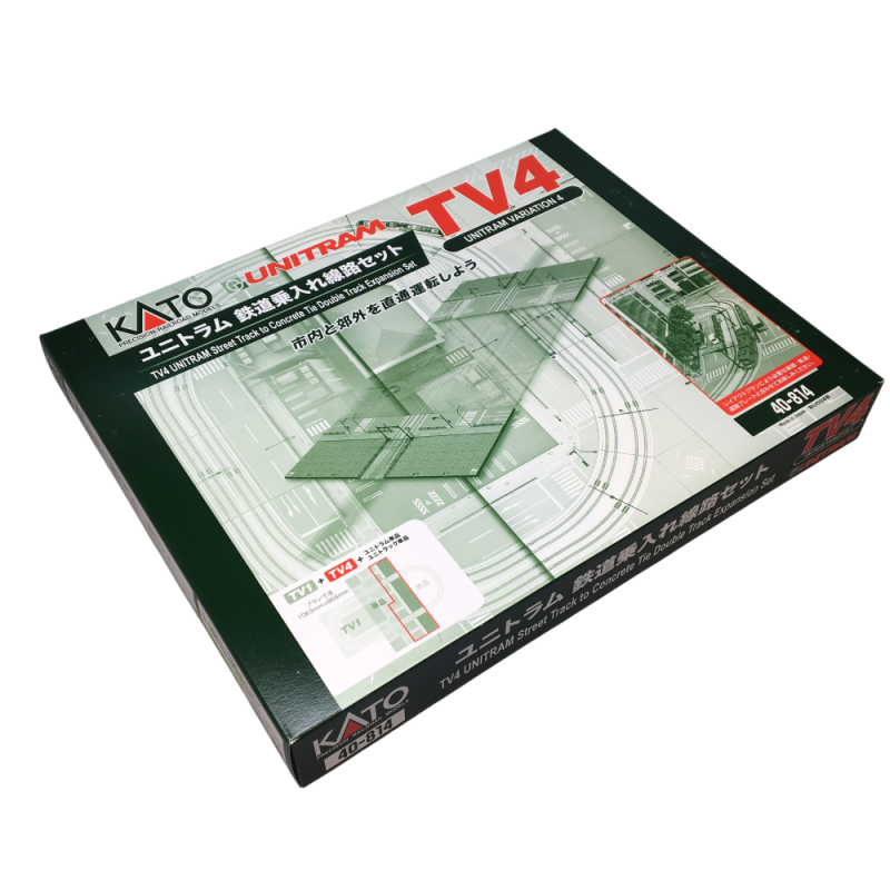 Ensemble d'extension, TV4, UNITRAM, code 80 - KATO 40-814 - N 1/160