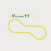 Jeu de variante V11, double voie, Unitrack - KATO 20-870 - N 1/160