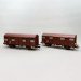 JOUEF HJ6294 - Coffret 2 wagons couverts type Gs, feux de fin de convoi, SNCF