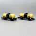 RIVAROSSI HR6708 - Coffret de deux wagons citernes pétroliers à 2 essieux, "ENI", FS