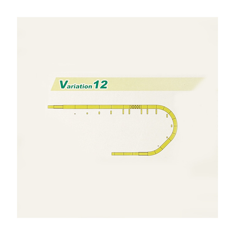 Jeu de variante V12, pont à double voie, Unitrack - KATO 20-871 - N 1/160