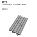 Rail de rue droite, 124mm, UNITRAM - KATO 40-024 - N 1/160