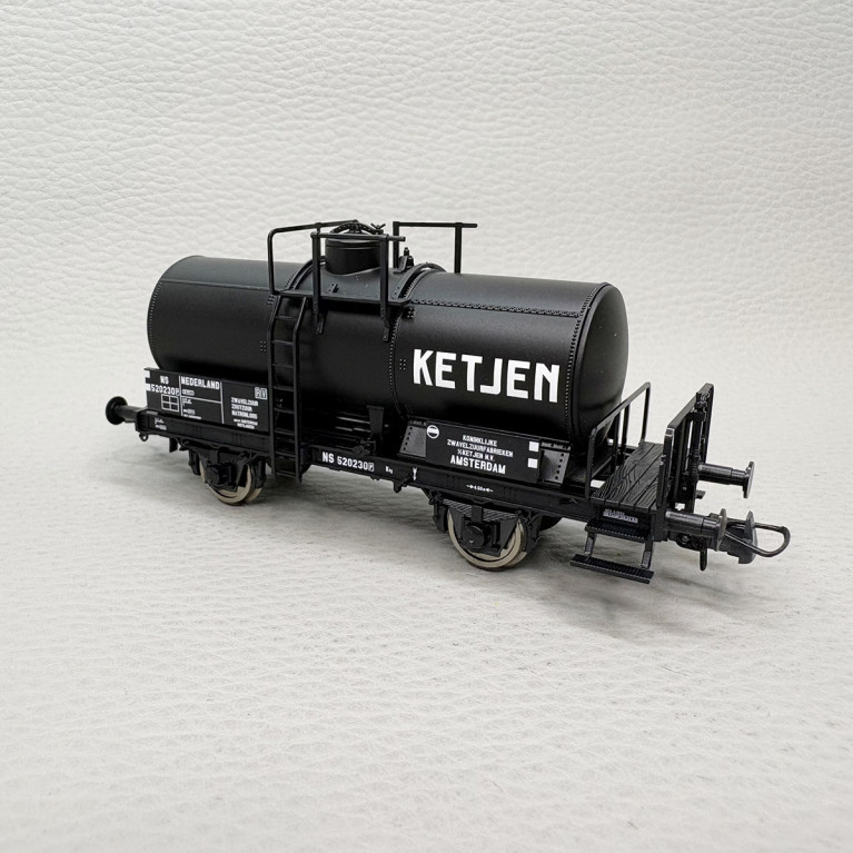 ROCO 6600249 - Wagon citerne transport d'acides, 2 essieux, "Ketjen", NS