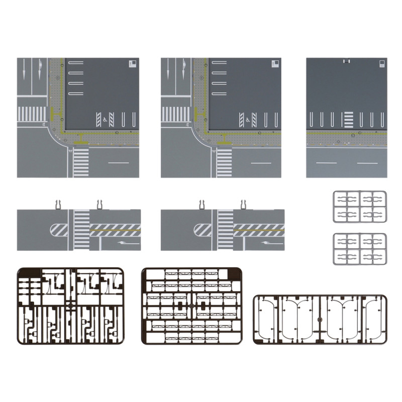 Ensemble de rue, UNITRAM - KATO 40-822 - N 1/160