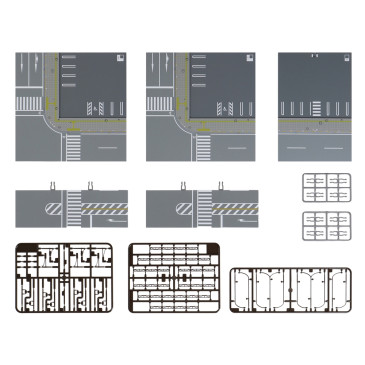 Ensemble de rue, UNITRAM - KATO 40-822 - N 1/160