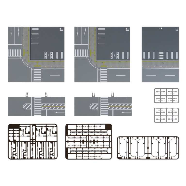 Ensemble de rue, UNITRAM - KATO 40-822 - N 1/160