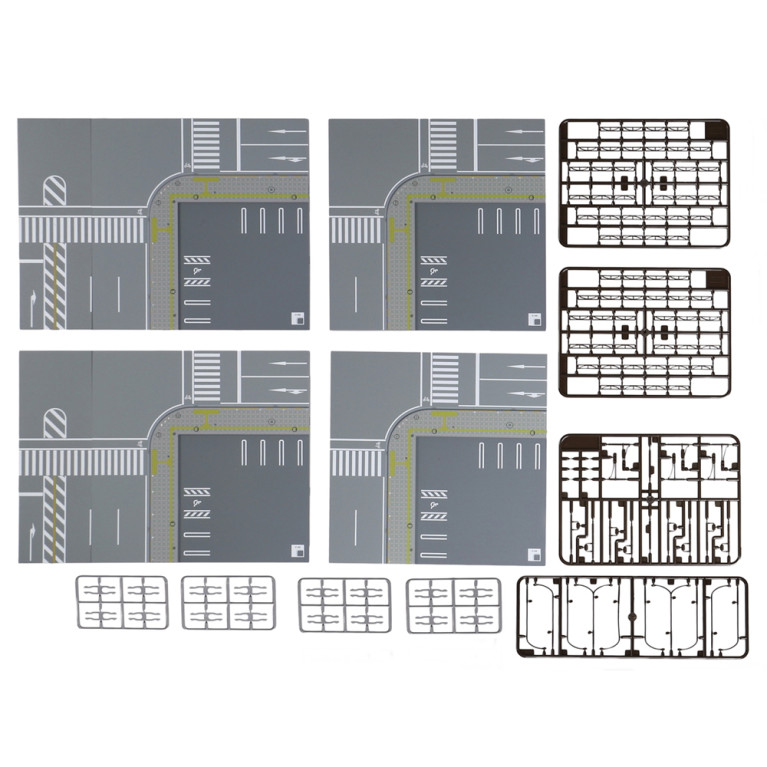 Carrefour à 4 voies, UNITRAM - KATO 40-823 - N 1/160