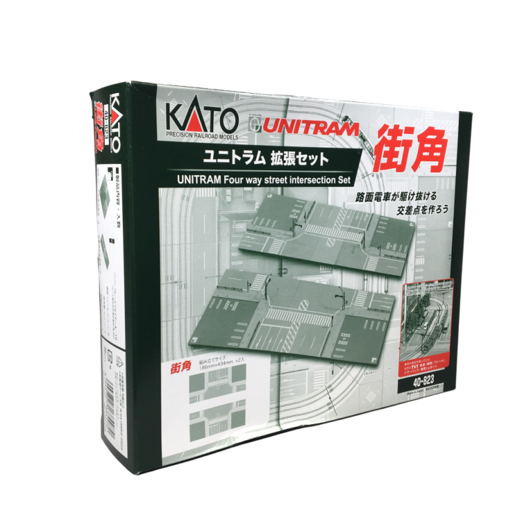 Carrefour à 4 voies, UNITRAM - KATO 40-823 - N 1/160
