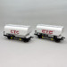 REE MODELES WB-880 - Coffret de 2 wagons céréaliers, "Fauvet-Girel", CTC, SNCF