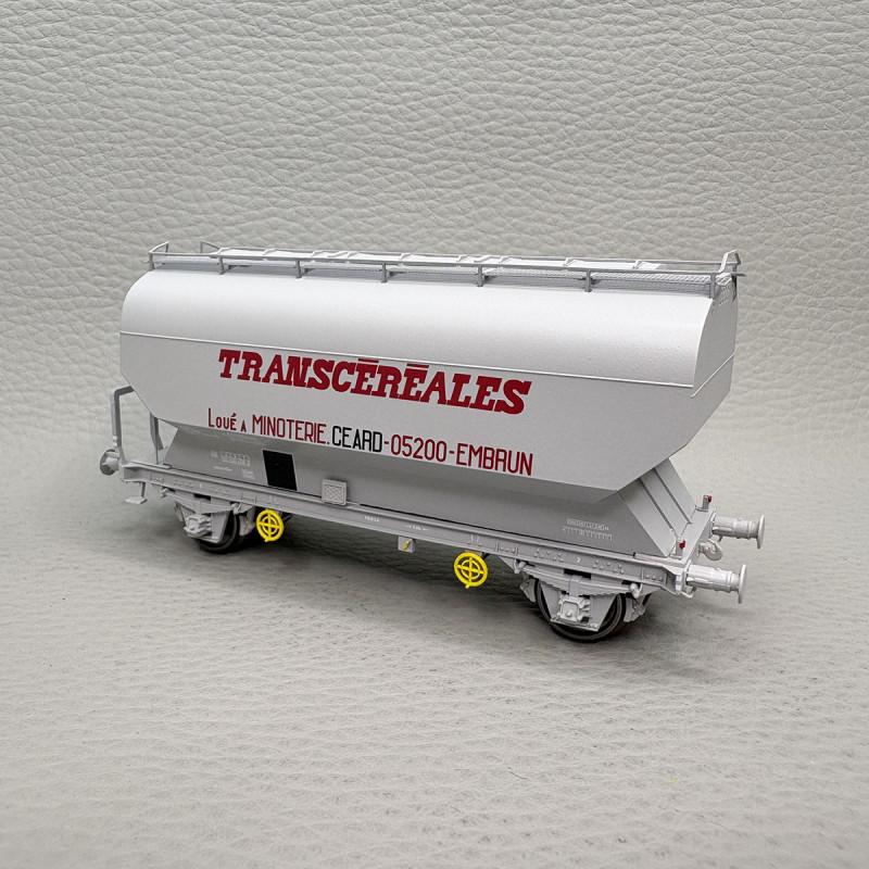 REE MODELES WB-882 - Wagon céréalier, "Fauvet-Girel", Transcéréales, Minoterie Ceard, SNCF