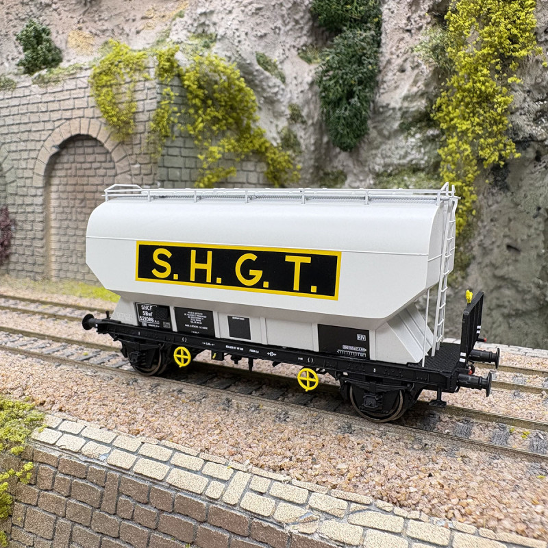 Wagon céréalier, "Fauvet-Girel", SHGT, SNCF, Ep. III - REE MODELES WB-886 - HO 1/87