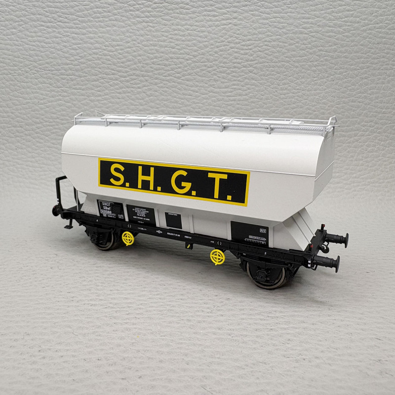 REE MODELES WB-886 - Wagon céréalier, "Fauvet-Girel", SHGT, SNCF