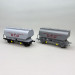 REE MODELES WB-887 - Coffret de 2 wagons céréaliers, "Fauvet-Girel", CTC, SNCF