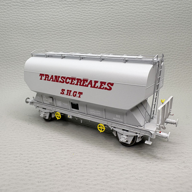 REE MODELES WB-889 - Wagon céréalier, "Fauvet-Girel", Transcéréales, SHGT, SNCF
