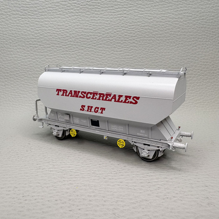 REE MODELES WB-889 - Wagon céréalier, "Fauvet-Girel", Transcéréales, SHGT, SNCF
