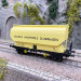 Wagon céréalier, "Fauvet-Girel", Grandes Minoteries Dijonnaises, SNCF, Ep. IV et V - REE MODELES WB-891 - HO 1/87