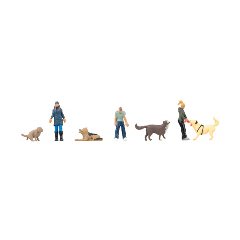 Promeneurs de chiens - Faller 151745 - HO 1/87