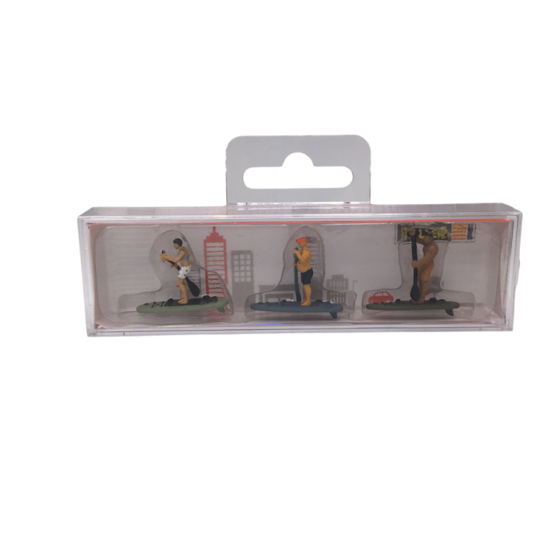 Pagayeurs debout - Faller 151736 - HO 1/87