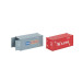 Conteneur K-LINE, P&0 - FALLER 182006 - HO 1/87