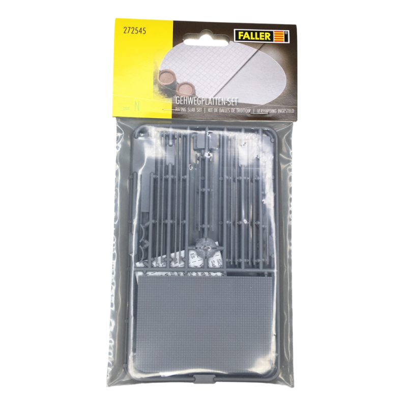 Kit de dalles de trottoir - Faller 272545 - N 1/160