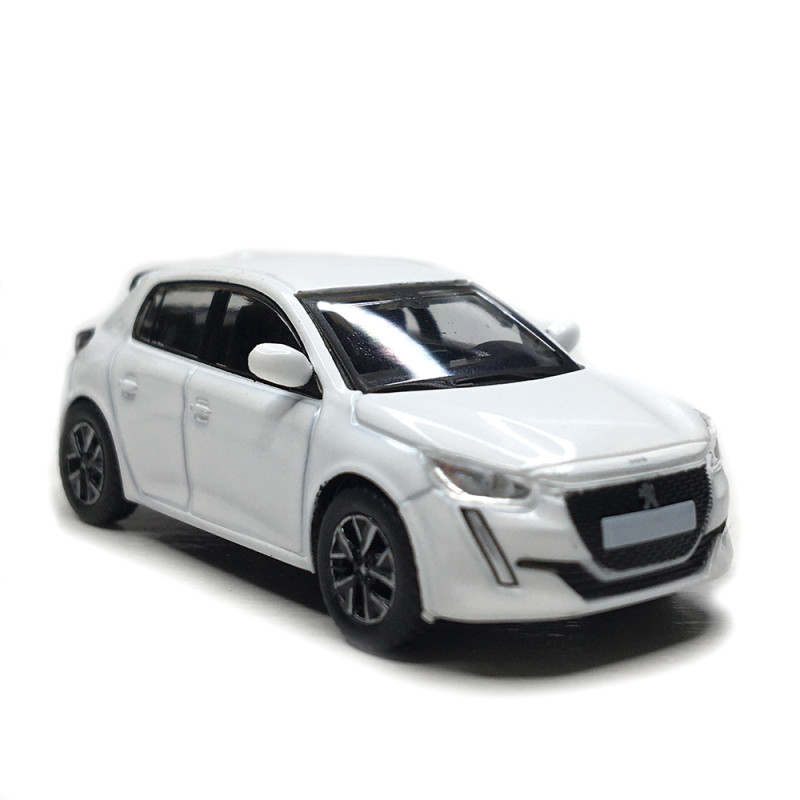 Peugeot 208, blanc, 2019 - SAI 6640 - HO 1/87
