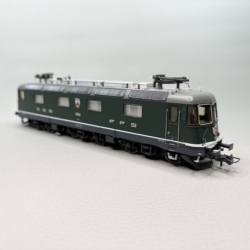 Roco 7500160 - Locomotive électrique Re 6/6, N°11646, livrée verte, SBB Cargo