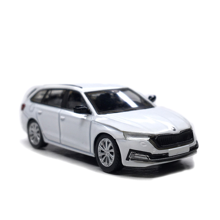Skoda Octavia IV Combi, blanc, 2020 - PCX 870596 - HO 1/87