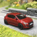 Peugeot 208 II, phase 1, rouge métallisé, 2019 - SAI 6644 - HO 1/87