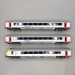 Lsmodels 43059 - Coffret de 3 voitures type I11 dont voiture pilote, Eurocity, Bruxelles - Rotterdam, SNCB/NS