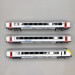 Lsmodels 43059 - Coffret de 3 voitures type I11 dont voiture pilote, Eurocity, Bruxelles - Rotterdam, SNCB/NS