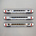 Lsmodels 43060 - Coffret de 3 voitures type I11, Eurocity, Bruxelles - Rotterdam, SNCB/NS