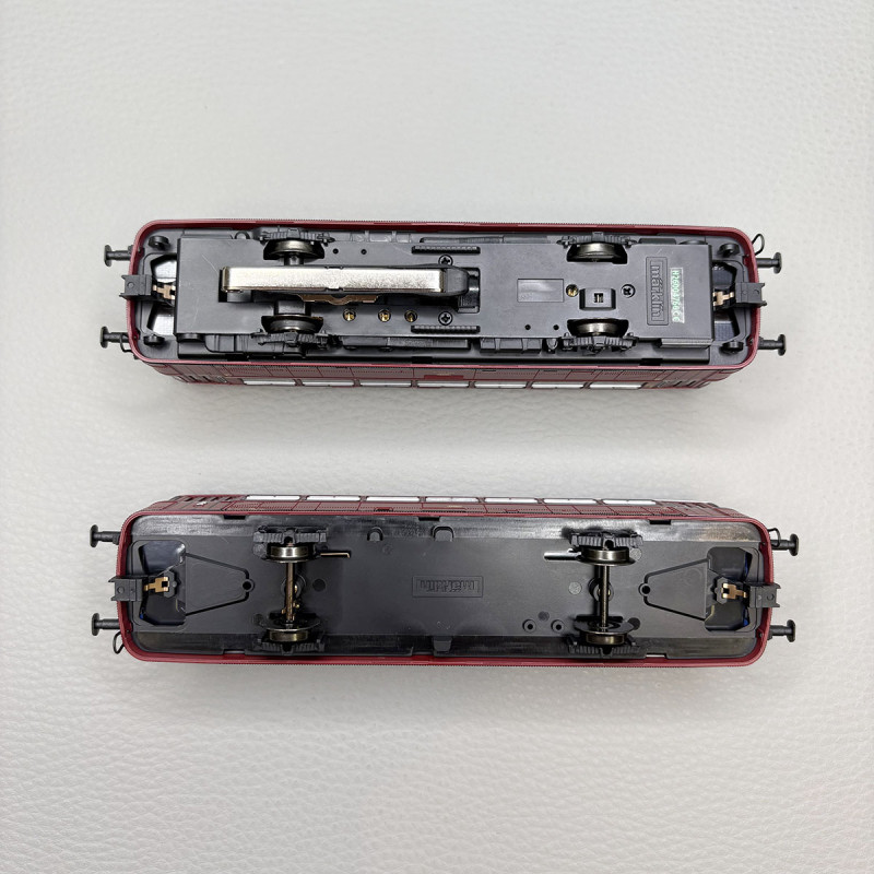 MARKLIN 38980 - Autorail BR 798 66-4 + remorque BR 998 660-5, livrée pourpre, DB