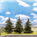 3 Sapins - Faller 181544 - HO 1/87