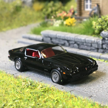 Chevrolet Camaro, noir, 1980 - BREKINA 18050 - HO 1/87